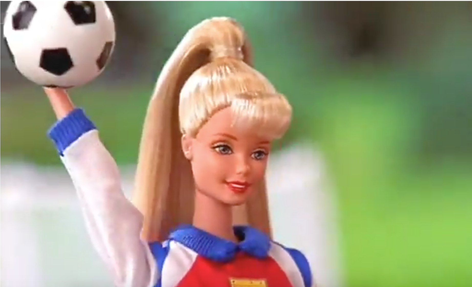 2008: Barbie coaches sports